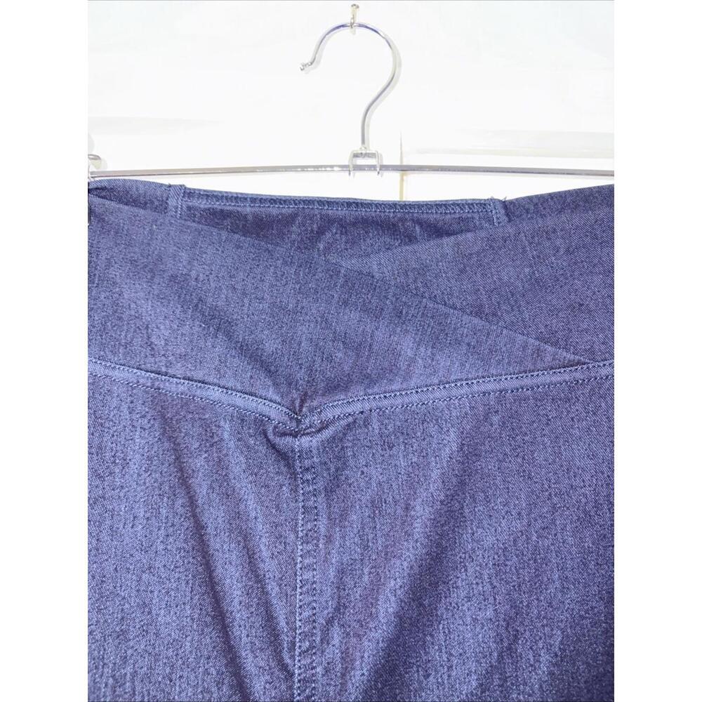 IMAN Global Chic Womens Pants Sz 3X Navy Blue Palazzo Wide Leg Pull-On NWOT